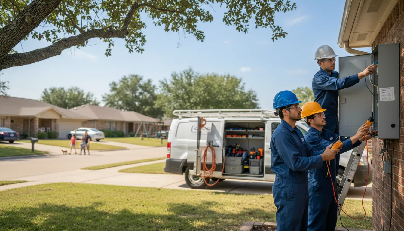 Certified electrician providing emergency electrical services in Marbury, MD